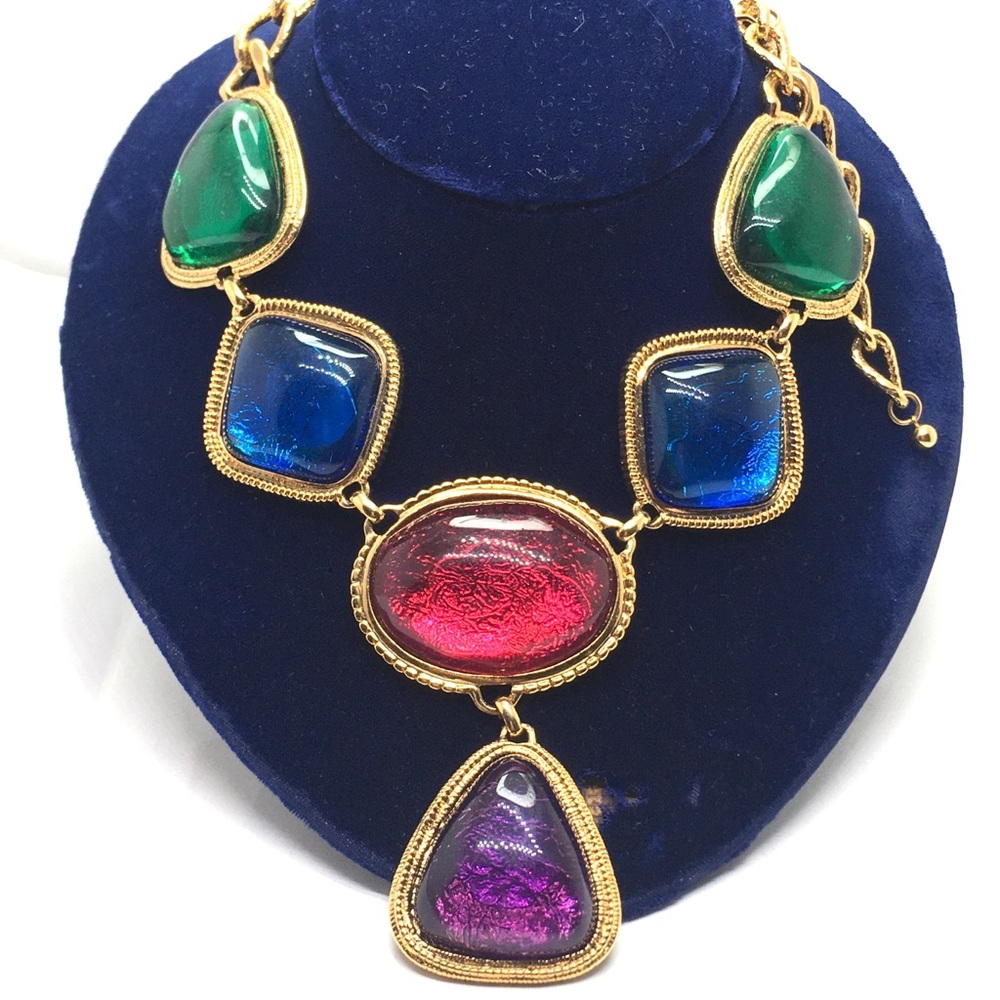 Vtg Kjl Avon Caprianti Collection Necklace Bracel… - image 7